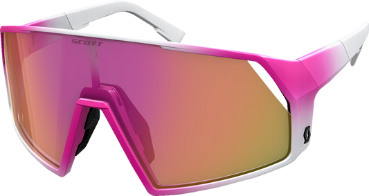 SCOTT Pro Shield Sunglasses - JP61 - White/Pink - Pink Chrome 412057-1087276