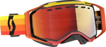 SCOTT Prospect Snow Cross Goggle - Orange/Yellow - Enhancer Red Chrome 272846-1649312