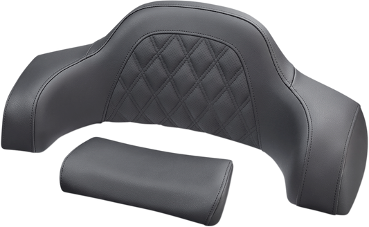 SADDLEMEN Lattice Stitched Tour-Pak Pad - Indian I14-07-TPACK-LS