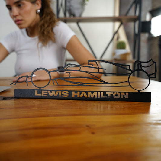 Formula 1 Metal Stand Silhouette - MT1048