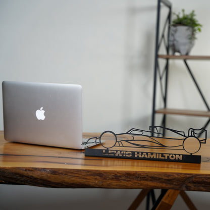 Formula 1 Metal Stand Silhouette - MT1048