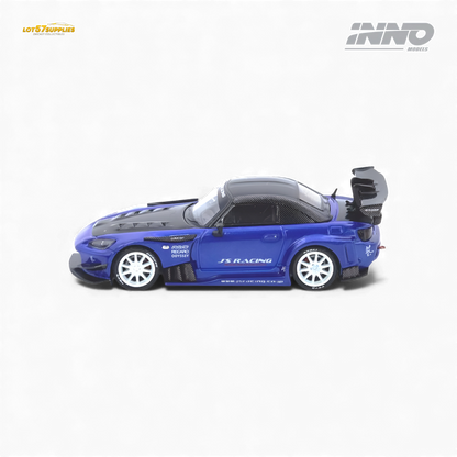 (Pre-Order) INNO64 Honda S2000 J's Racing - Blue 1:64