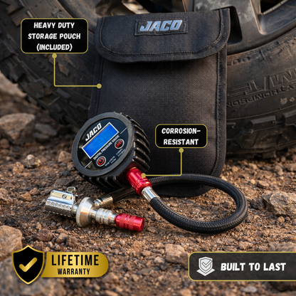 Lightning™ RX4 Digital Tire Deflator with Gauge | Quick-Connect Rapid Air Down Tool for Off Road 4x4
