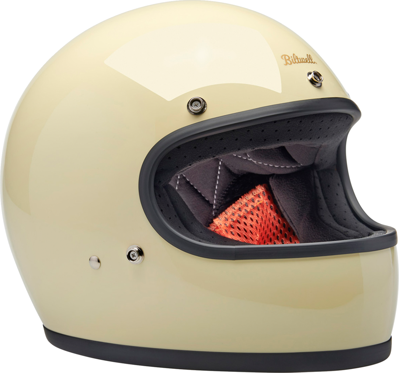 BILTWELL Gringo Helmet - Gloss White - Small 1002-102-502