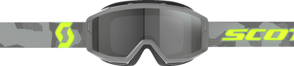 SCOTT Primal Sand Dust Goggle - Light Gray/Neon Yellow - Dark Gray 278600-7697053