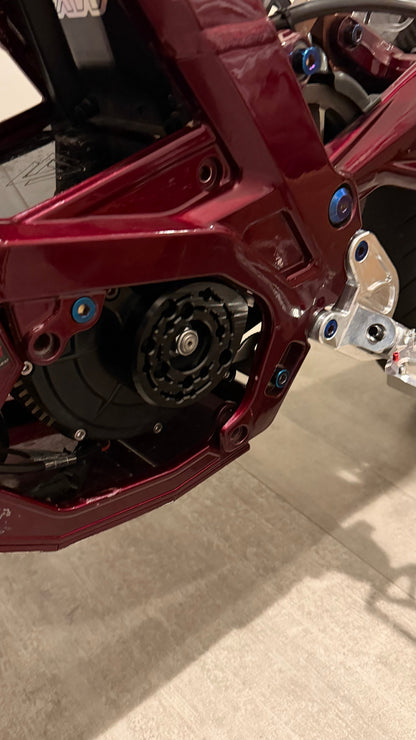 ExW Surron/Eride "Pro" Style Motor Cover (METAL)