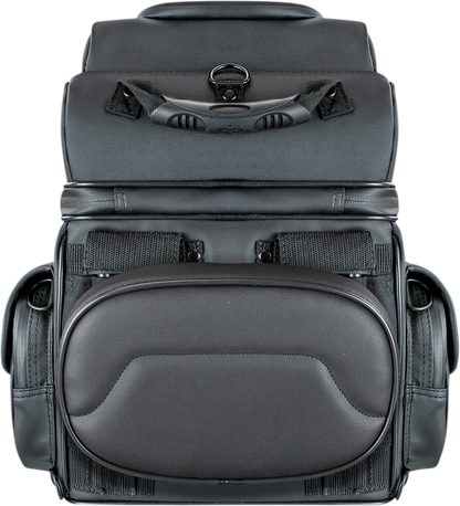 SADDLEMEN BR1800D Sissy Bar Bag - Black EX000971