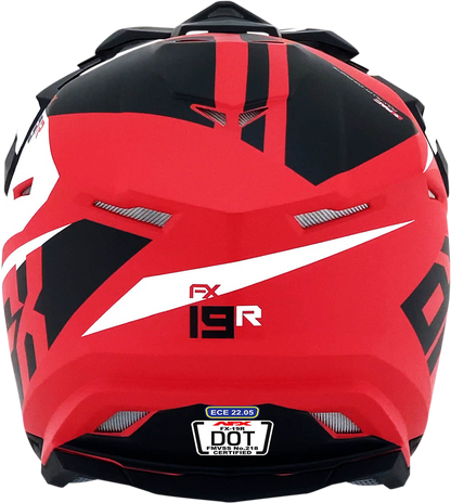AFX FX-19R Helmet - Racing - Matte Red - XL 0110-7066
