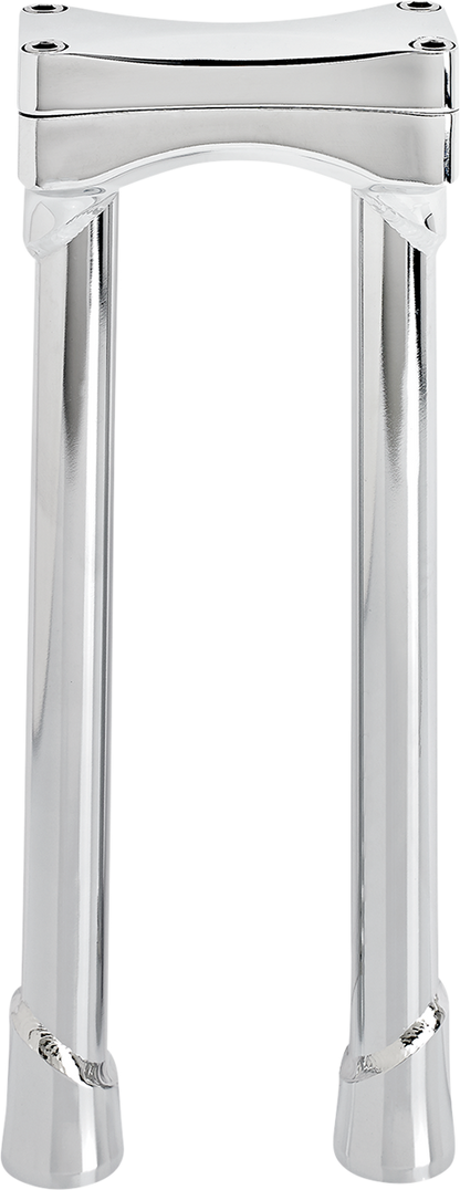 BILTWELL Risers - Murdock - Oversized - 12" - Chrome 6413-105-12