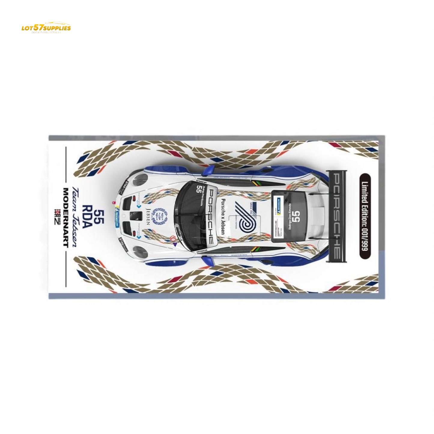 (Pre-Order) ModernArt Porsche 911 GT3 Carrera Cup 1:64