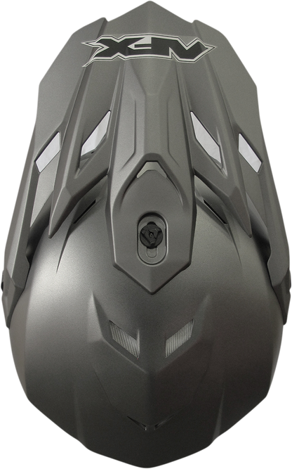 AFX FX-19R Helmet - Frost Gray - XS 0110-7051