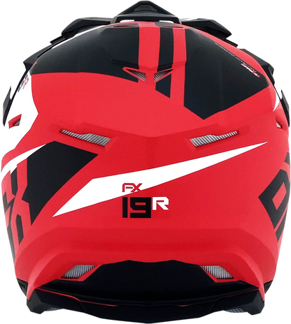 AFX FX-19R Helmet - Racing - Matte Red - Large 0110-7065