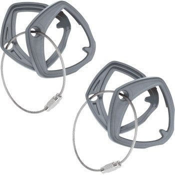 SHOW CHROME key covers can-am spyder grey 41-182E