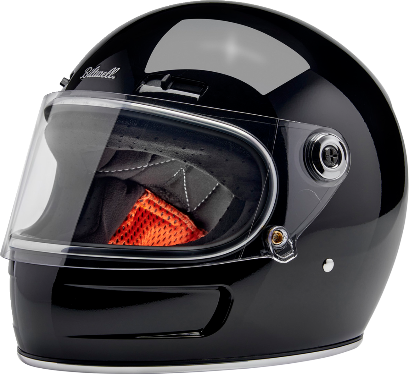 BILTWELL Gringo SV Helmet - Gloss Black - Medium 1006-101-503
