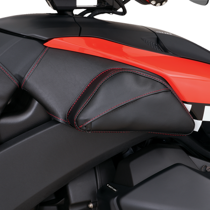 SHOW CHROME Tank Pouch - Dual H40-401RED