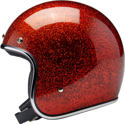 BILTWELL Bonanza Helmet - Rootbeer Megaflake - XL 1001-457-205