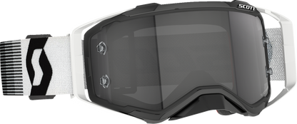 SCOTT Prospect Sand Dust Goggle - Premium Black/White - Light Sensitive Gray 272826-7702327