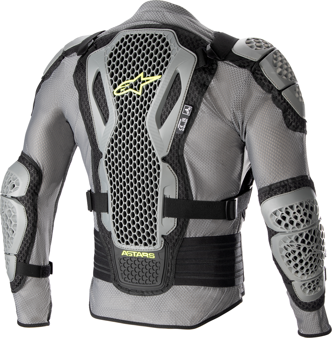 ALPINESTARS Bionic Action V2 Protection Jacket - Gray/Black/Yellow - Medium 6506823-915-M