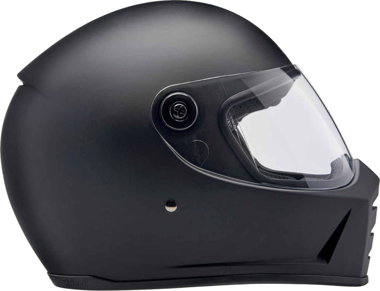 BILTWELL Lane Splitter Helmet - Flat Black - Small 1004-201-502