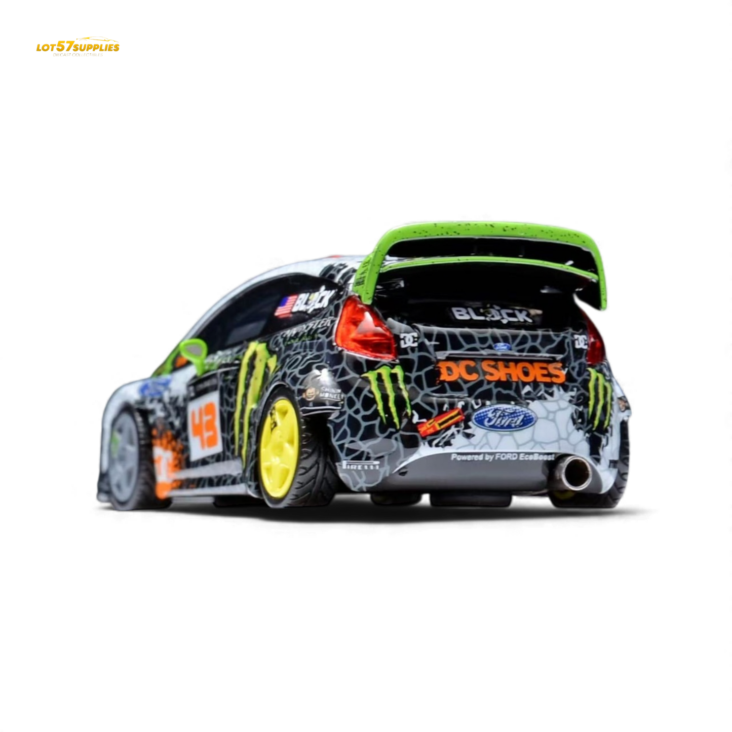 (Pre-Order) Minicraftsman Ken Block Ford Fiesta Gymkhana Livery 1:64