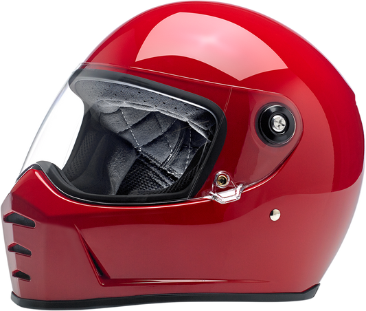 BILTWELL Lane Splitter Helmet - Gloss Blood Red - Medium 1004-837-103