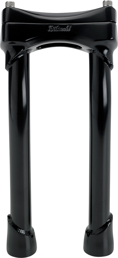 BILTWELL Risers - Murdock - Oversized - Pullback - 10" - Black 6414-201-10