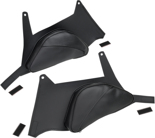 SHOW CHROME Dual-Side Tank Pouches - CAN-AM Ryker H40-401BK