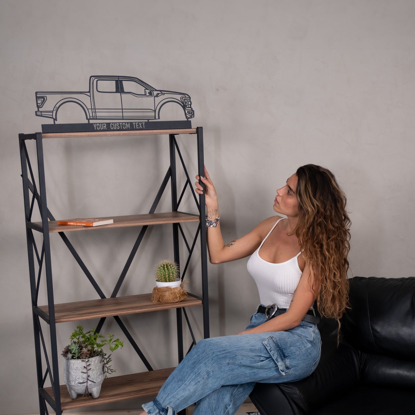 2022 F-150 Raptor Metal Stand Silhouette - MT0812