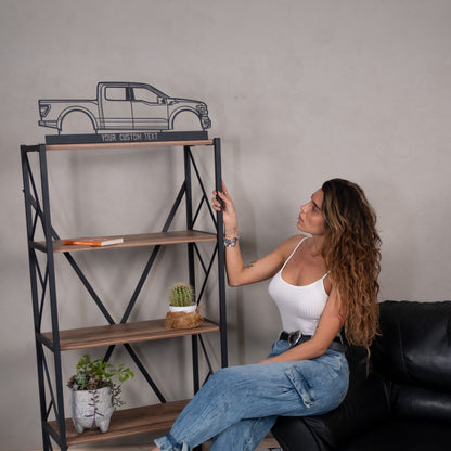 2022 F-150 Raptor Metal Stand Silhouette - MT0812