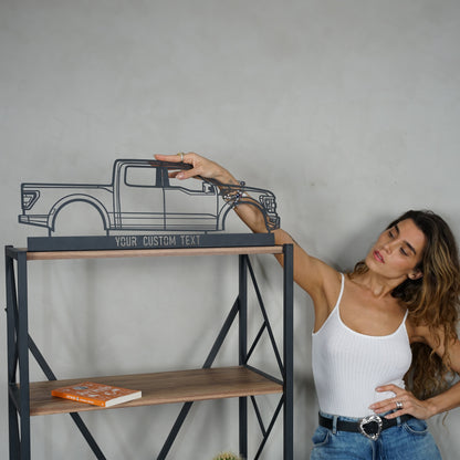 2022 F-150 Raptor Metal Stand Silhouette - MT0812
