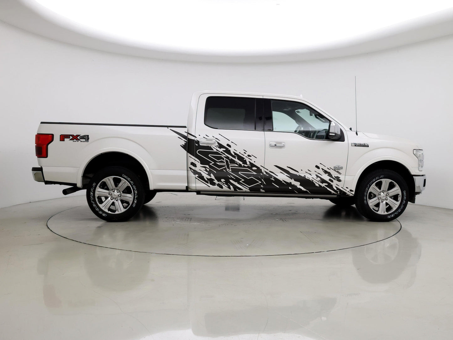 FX4 Off Road Mud Splash Decal. #6792