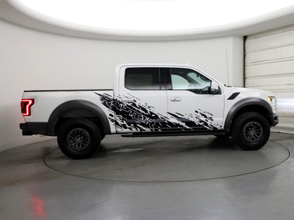 Raptor Mud Splash Decal. #6792