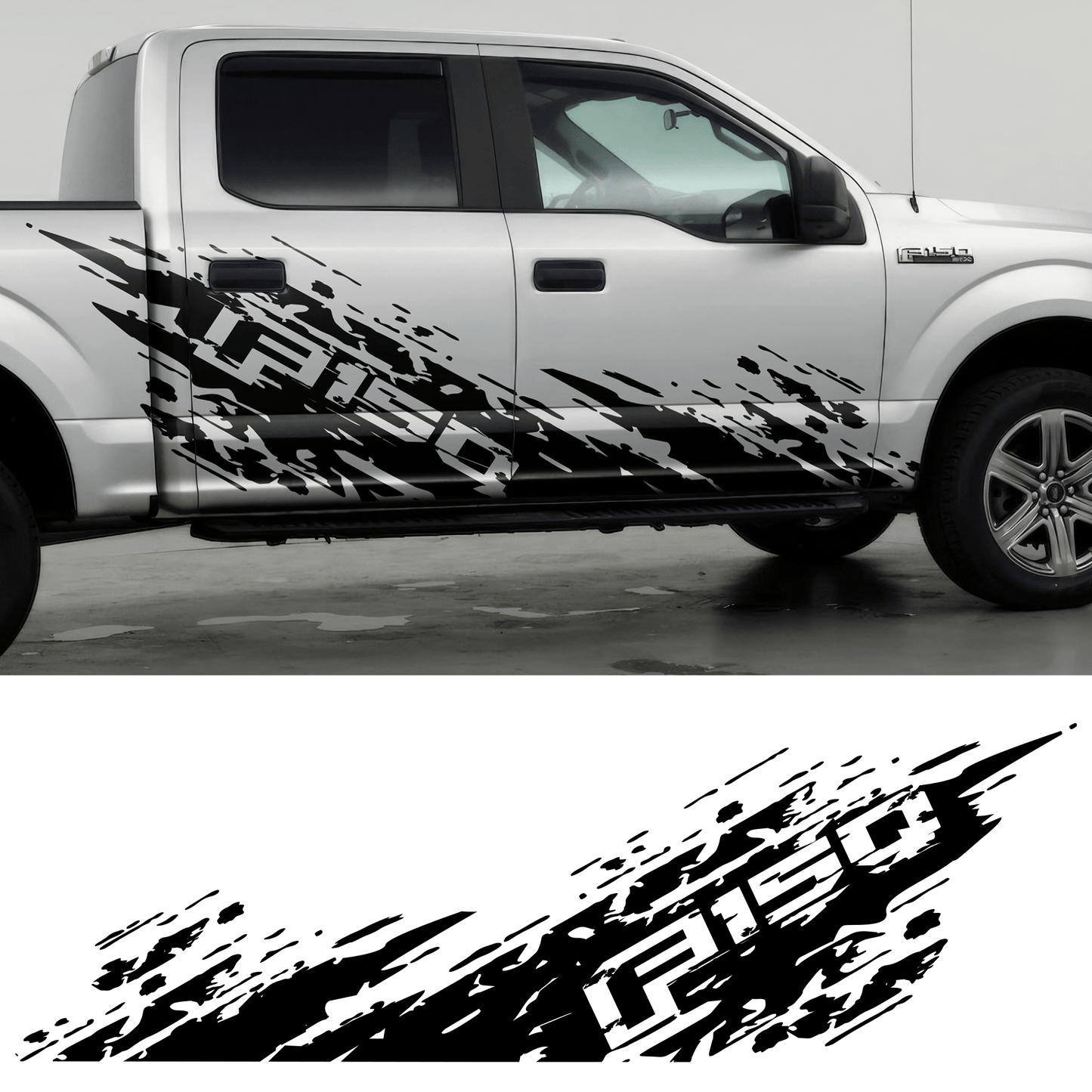 Tremor Off Road Mud Splash Decal. #6792