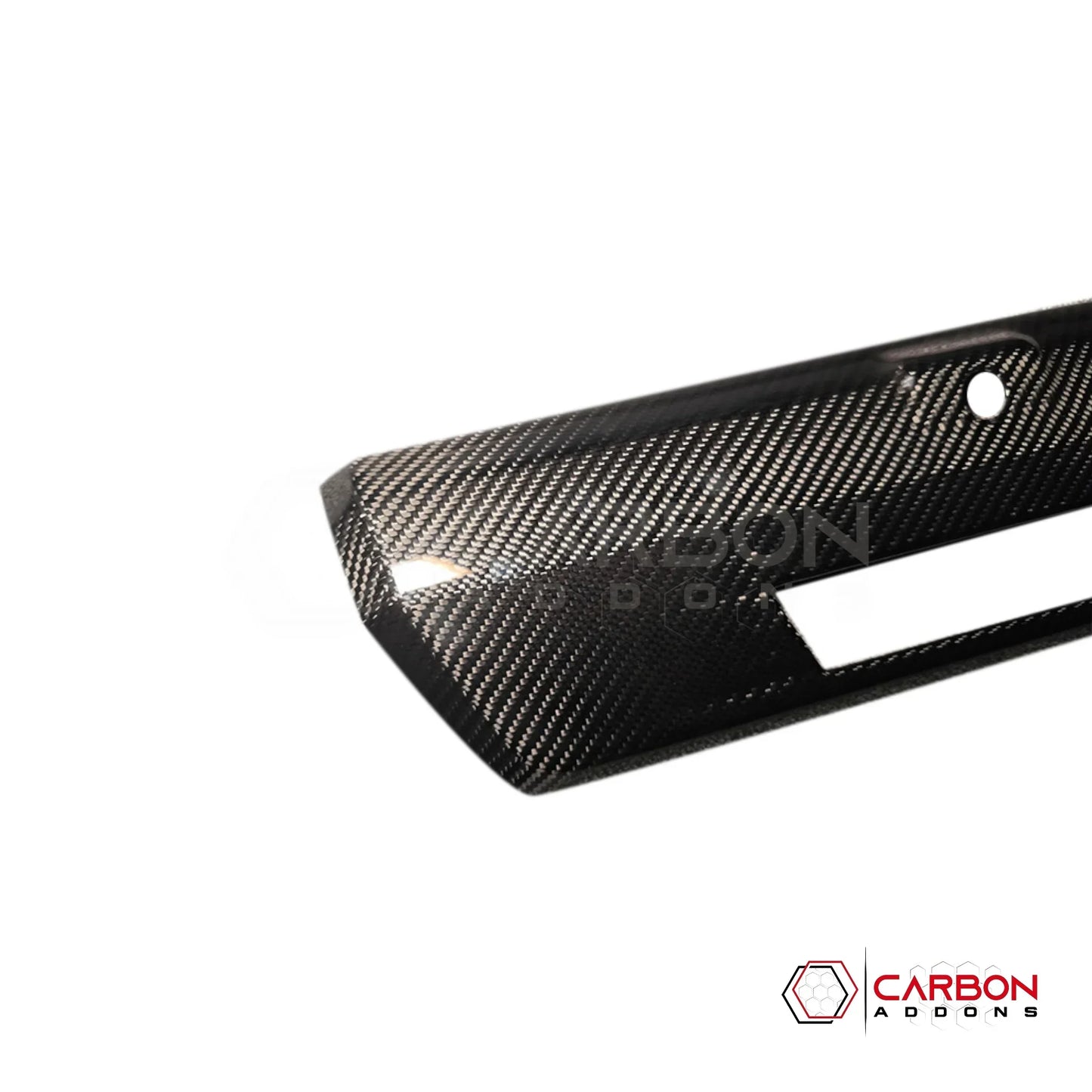 F150 2021-Up Tailgate Latch Door Handles Real Carbon Fiber Cover