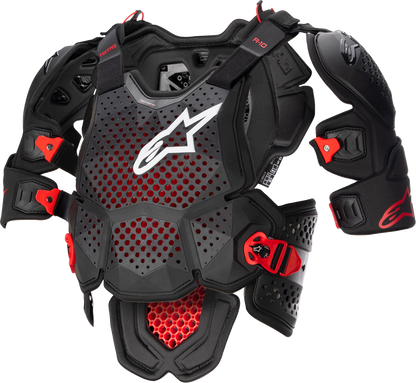 ALPINESTARS A-10 Roost Guard V2 - Black/Red - XS/S 6700523-1431-XS