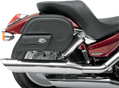 SADDLEMEN Cruis'n Slant Face Pouch Saddlebags - Large 3501-0384