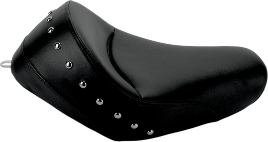 SADDLEMEN Heels Down Solo Seat - Without Backrest - Studded - Black - XL 807-03-0011