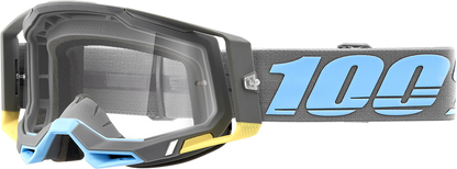 100% Racecraft 2 Goggles - Trinidad - Clear 50009-00008