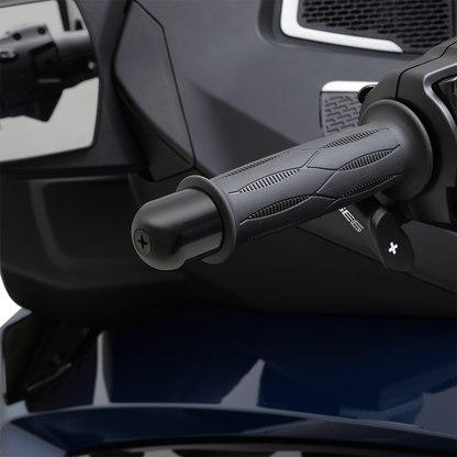 SHOW CHROME Handlebar End Weights - Can-Am 41-181BK