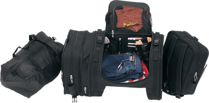 SADDLEMEN Deluxe Cruiser Tail Bag 3516-0036