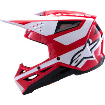 ALPINESTARS SM3 Helmet - Heat - Gloss Red/White/Black - Large 8301026-3126-L