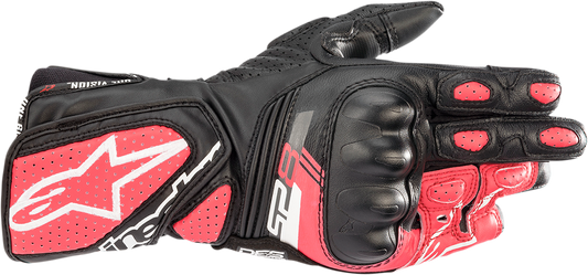 ALPINESTARS Women Stella SP-8 V3 Gloves - Black/White/Diva Pink - XS 3518321-1832-XS
