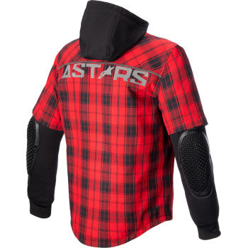 ALPINESTARS MO.ST.EQ Tartan Jacket - Red/Black - Medium 4300424-3136-M