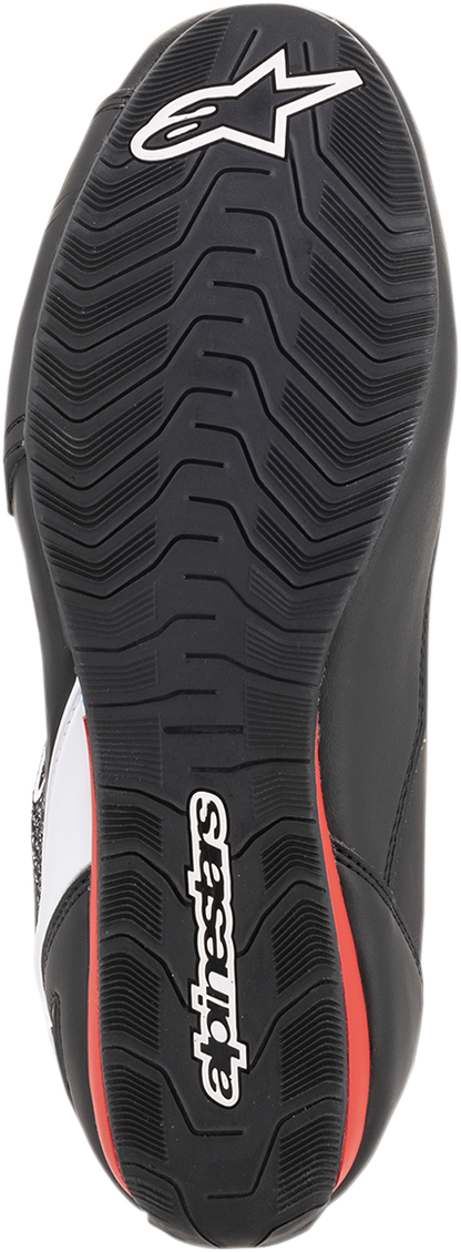 ALPINESTARS Faster-3 Rideknit® Shoes - Black/White/Red - US 7 2510319123-7