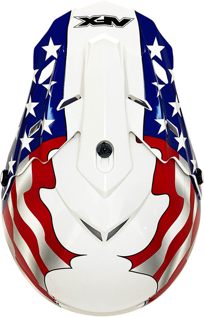 AFX FX-17/FX-17Y Peak - Flag - Freedom/White 0132-0523