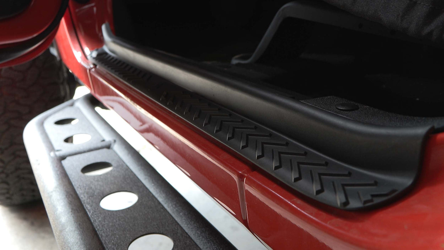 Fishbone Offroad Door Entry Guards For 2007-2017 Jeep Wrangler Unlimited FB15462