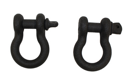 Fishbone Offroad Black 3/4 in. D-Ring Set FB21039