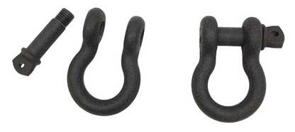 Fishbone Offroad Black 3/4 in. D-Ring Set FB21039