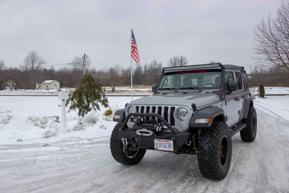 Fishbone Offroad Windshield Light Bracket for 2018 & Up Wrangler/Gladiator FB21058