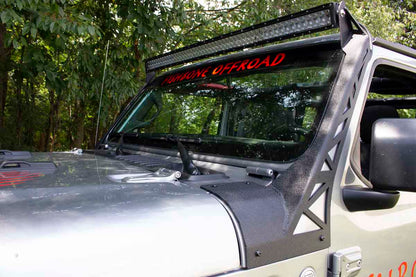 Fishbone Offroad Windshield Light Bracket for 2018 & Up Wrangler/Gladiator FB21058